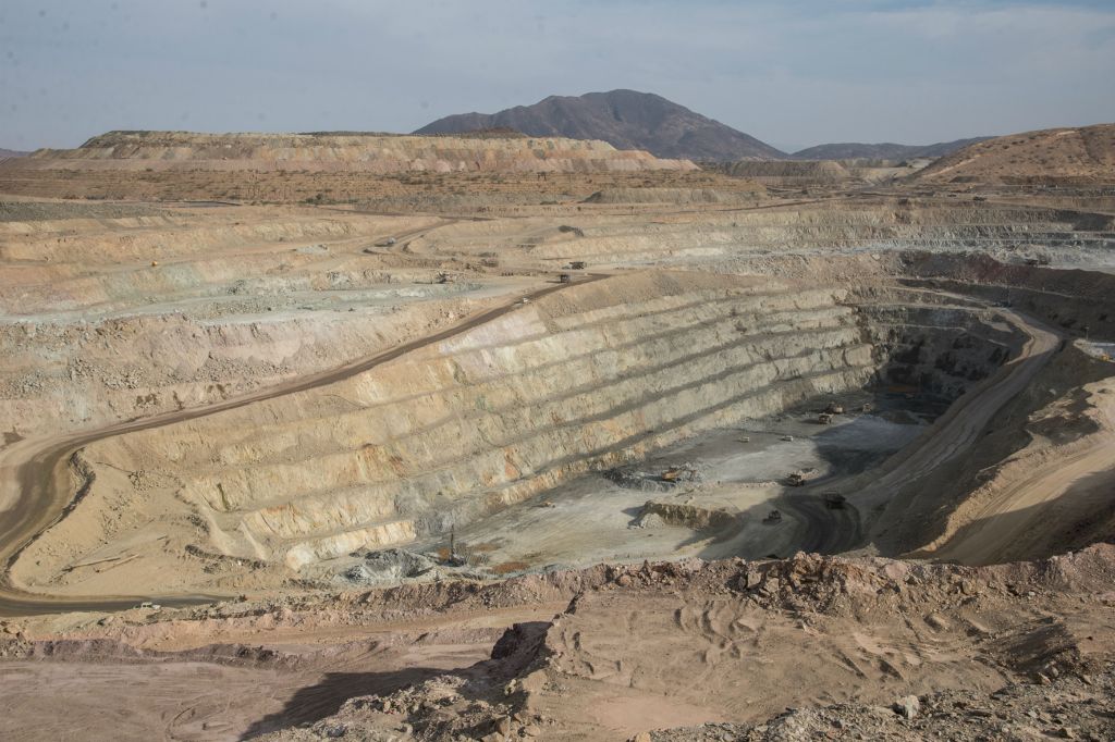 lick in den Tageabbau der Bisha-Mine in Eritrea, 150 Kilometer westlich der Hauptstadt Asmara. 