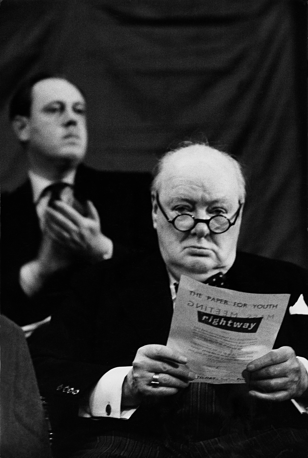 Winston Churchill, Blackpool (1954) -  Alle Fotorechte: © Marc Riboud