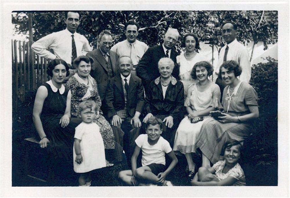 Familie Waldstein im Jahre 1935 (Foto: H. Wilkes)